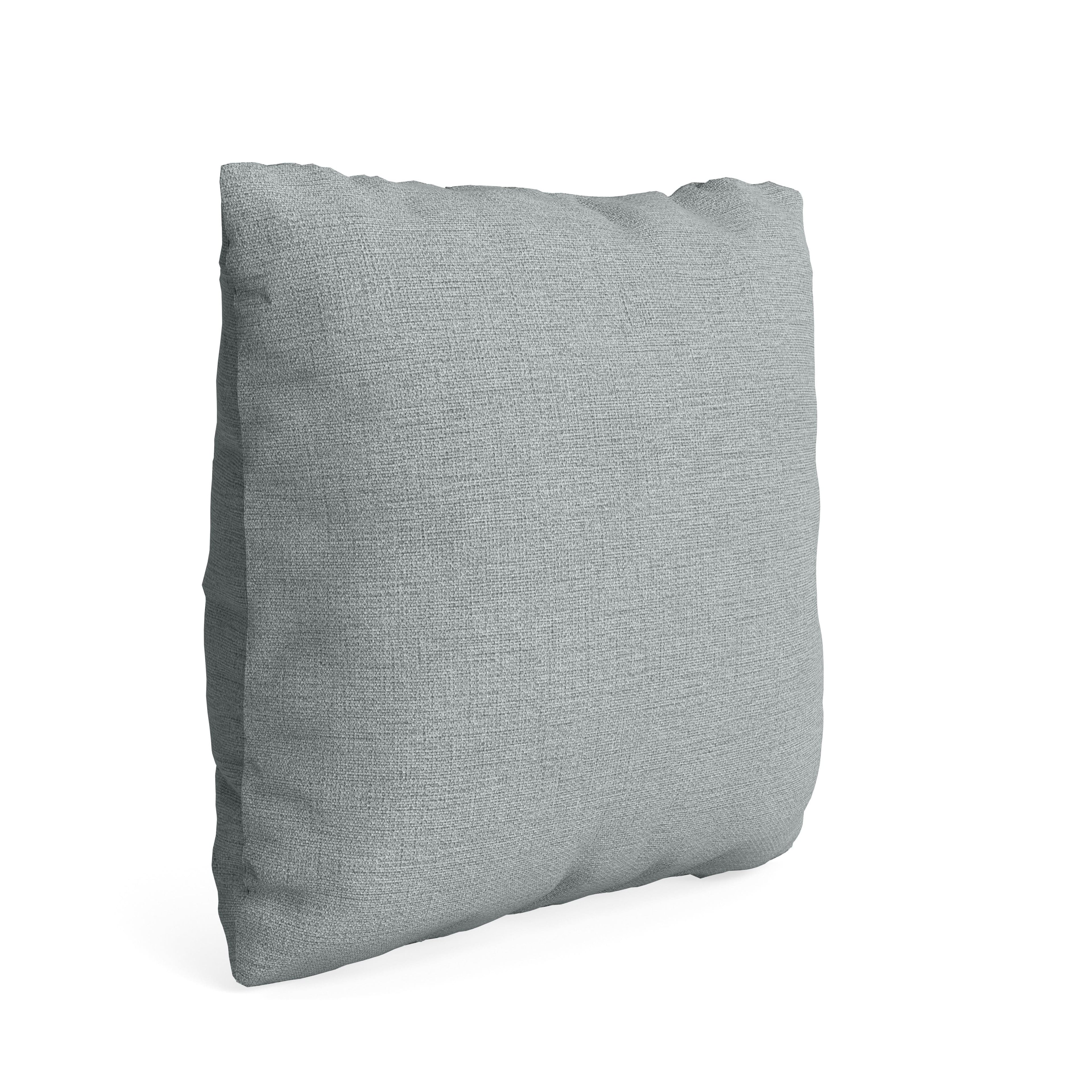 Square Accent Pillow 22 x 22 | Light Steel