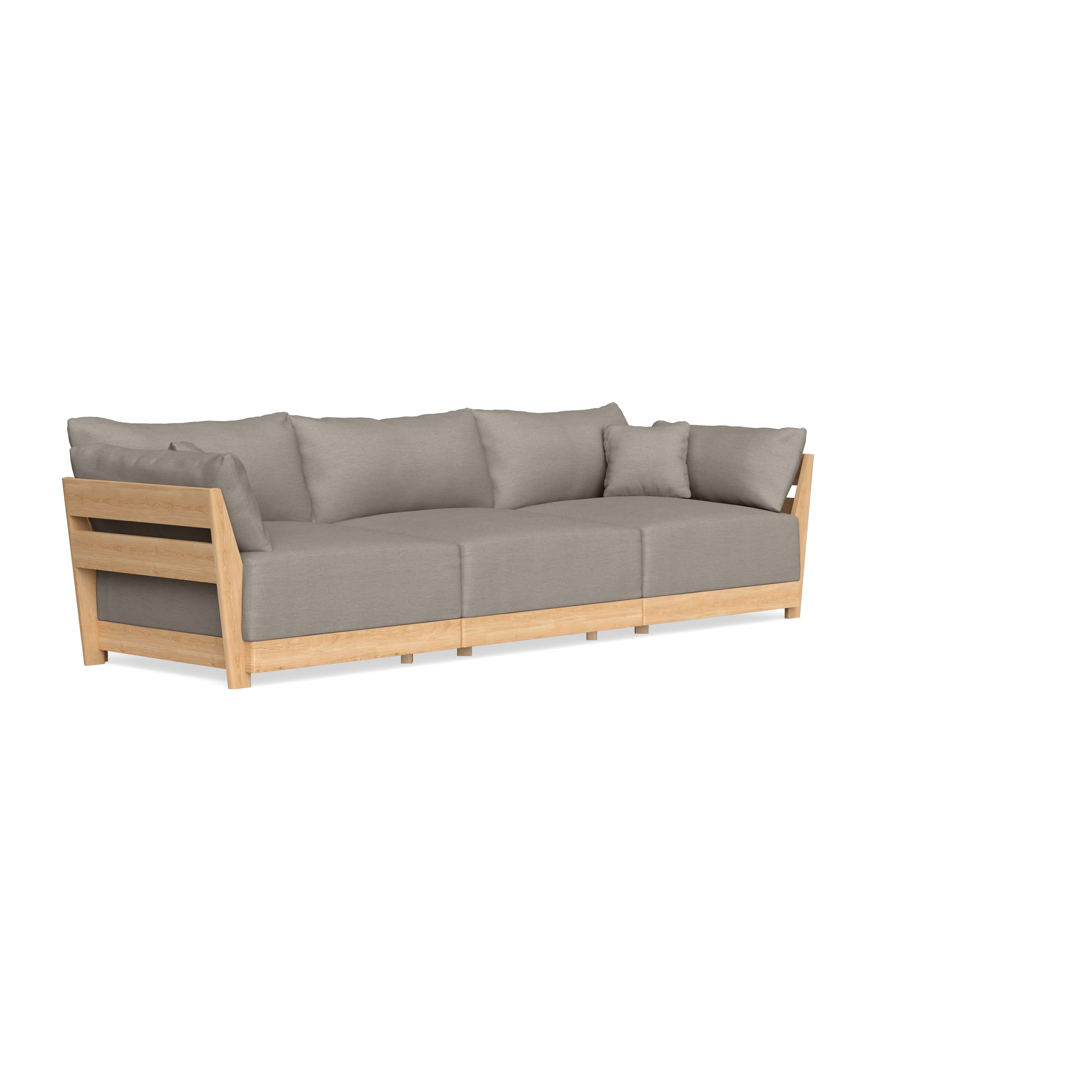 Slipcover Only - Modular Bondi 3-Seater Sofa in Cinder Gray