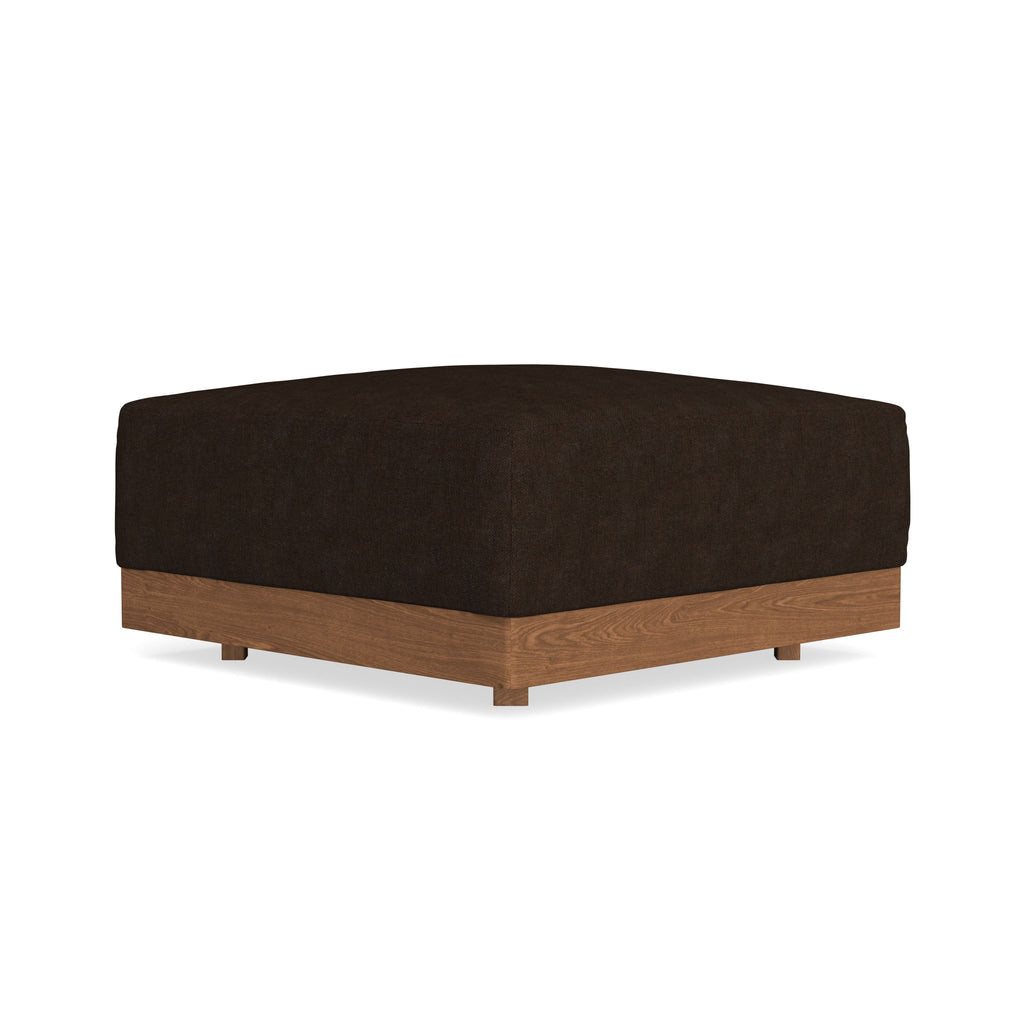 Modular Bondi Espresso Ottoman in Espresso | Classic Blend