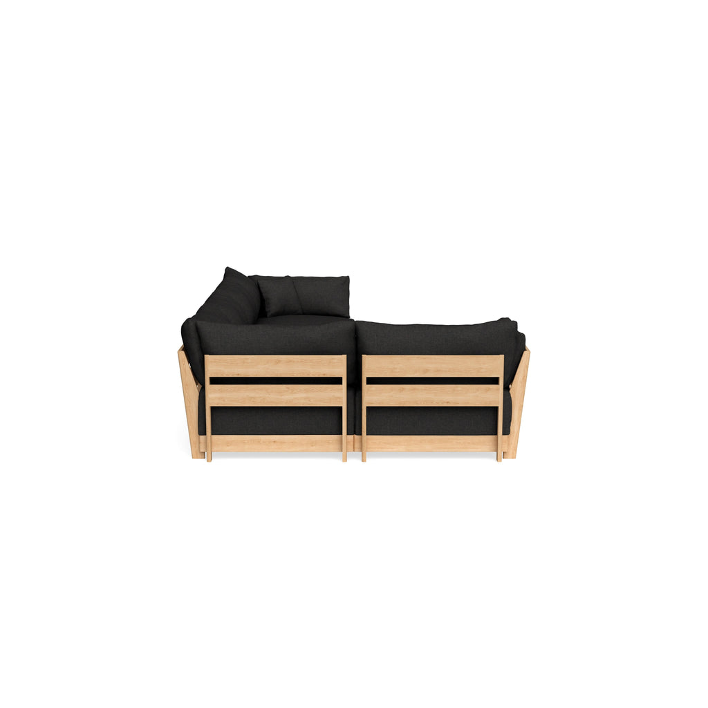 Slipcover Only - Modular Bondi 5-Seater L-Sectional in Peppercorn