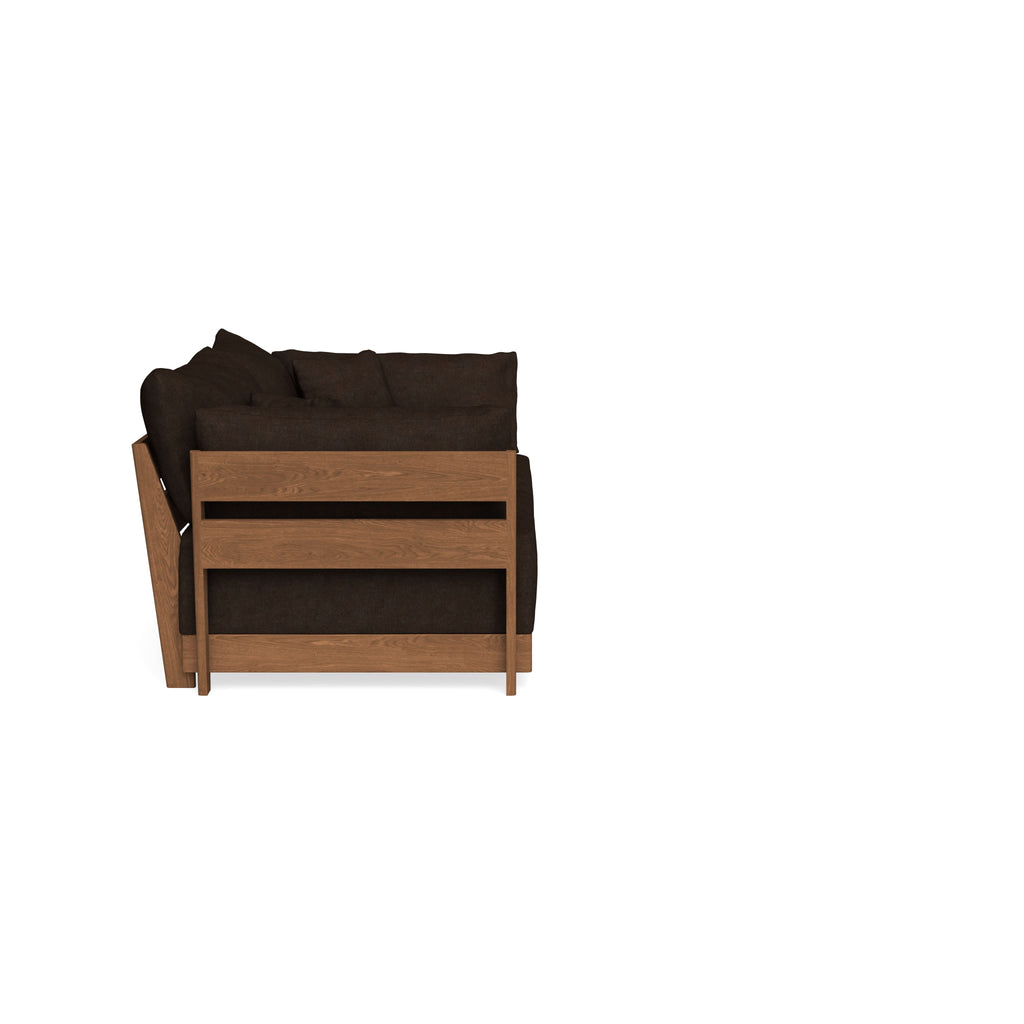 Modular Bondi Espresso 2-Seater Sofa in Espresso | Classic Blend
