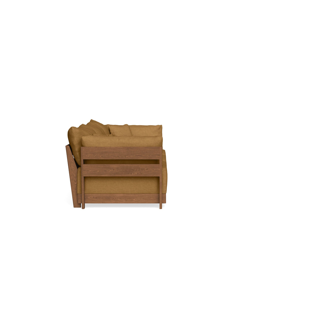 Modular Bondi Espresso 3-Seater Sofa in Dijon | Classic Blend