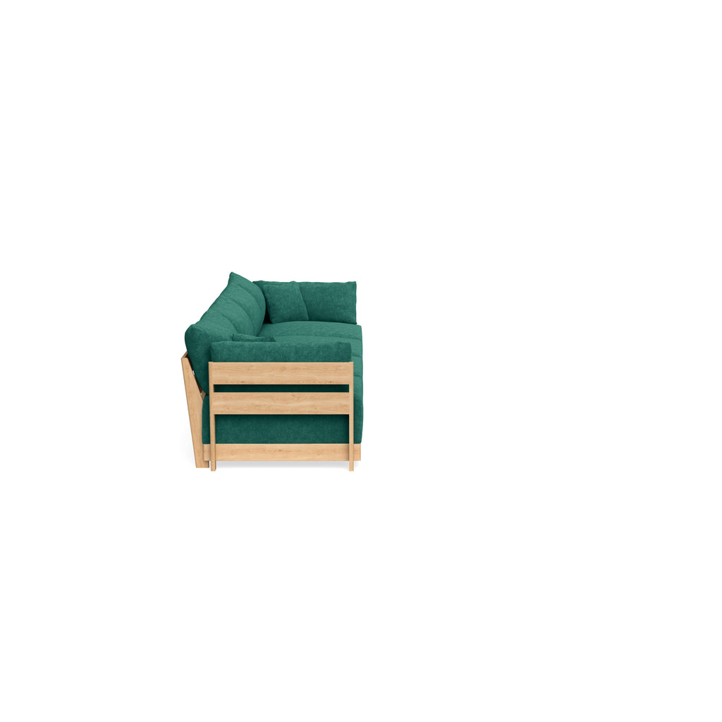 Slipcover Only - Modular Bondi 4-Seater Sofa in Jade Green