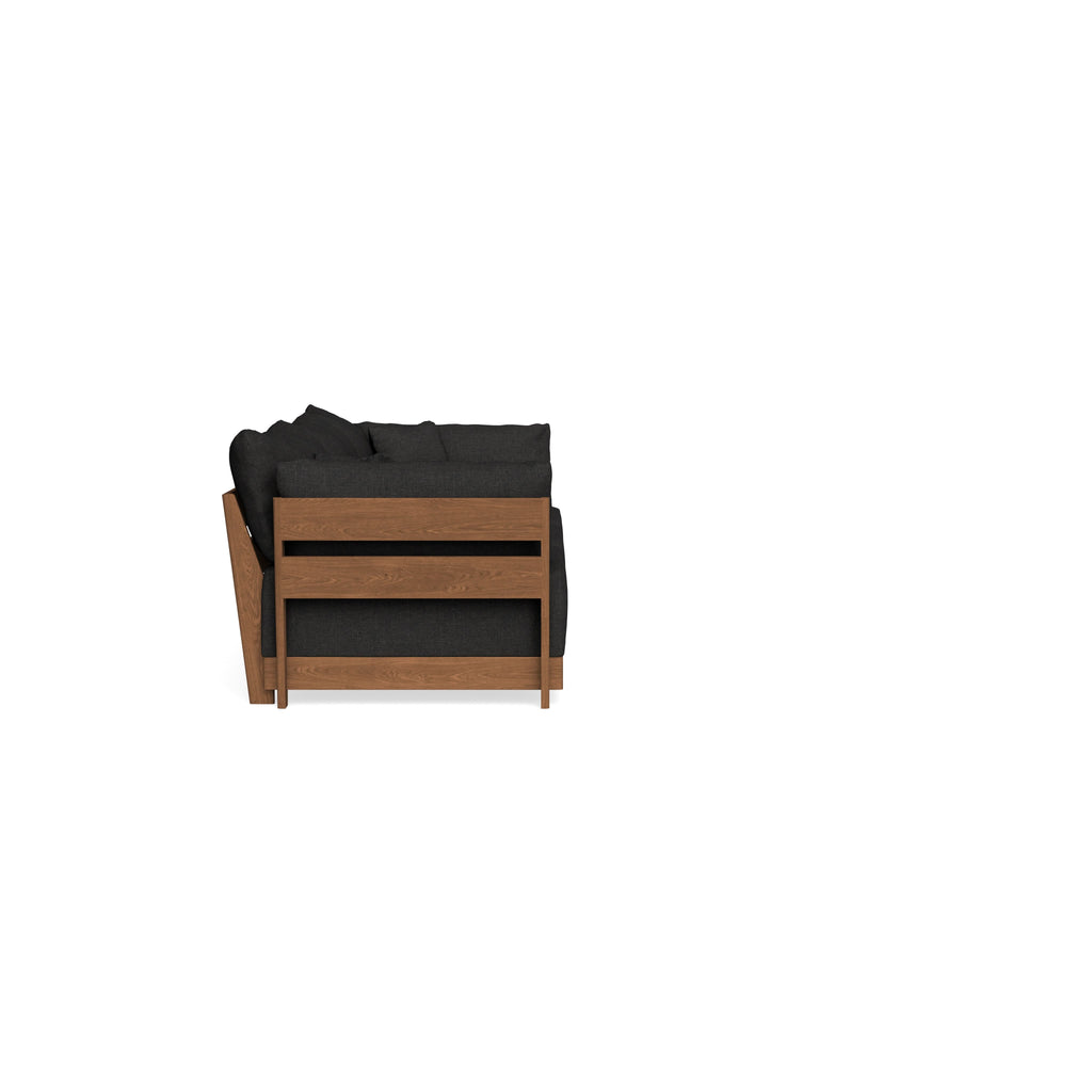 Modular Bondi Espresso 3-Seater Sofa in Peppercorn | Classic Blend