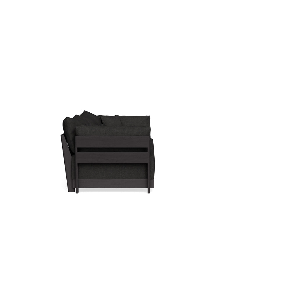 Modular Bondi Black 3-Seater Sofa in Peppercorn | Classic Blend