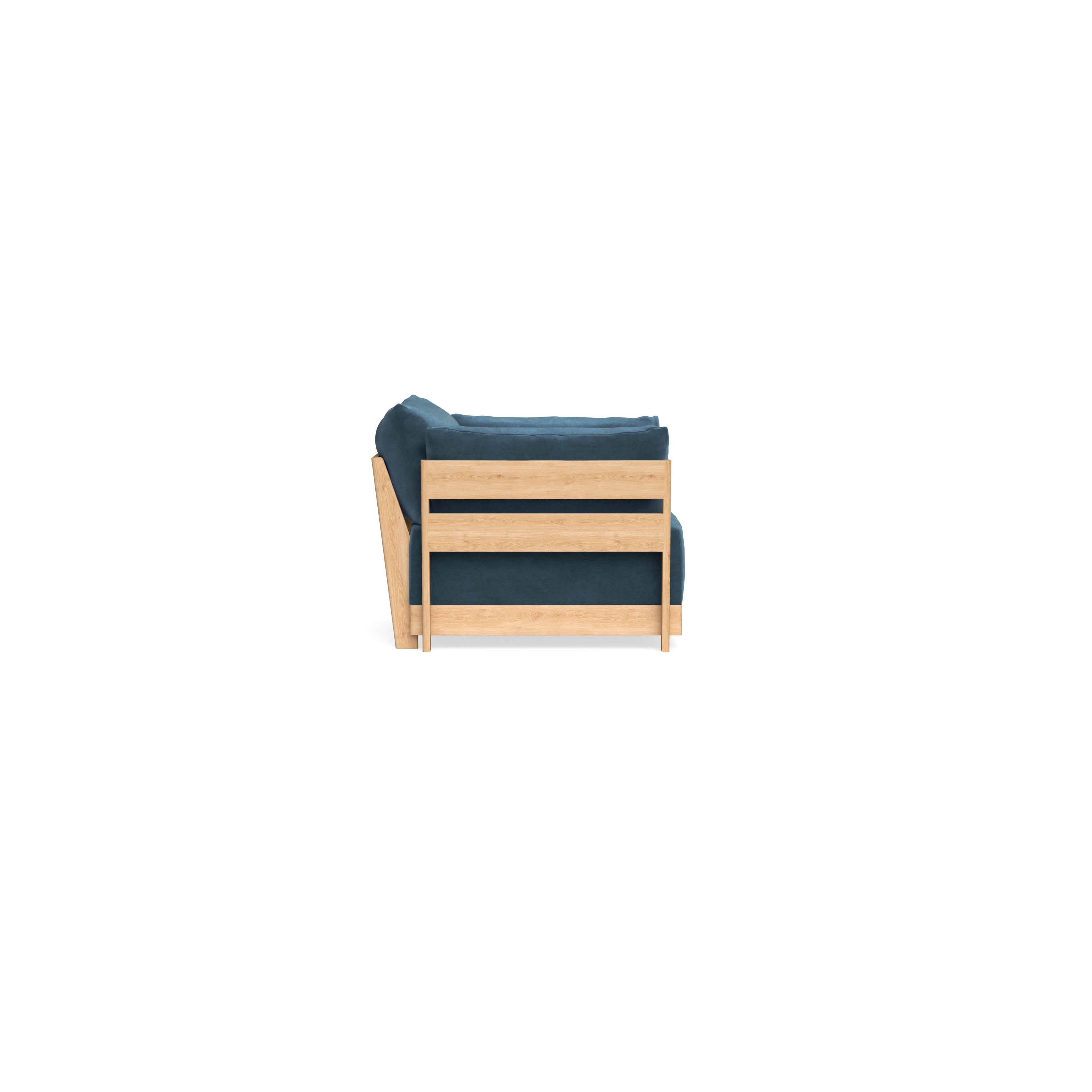 Slipcover Only - Modular Bondi Armchair in Oxford Blue