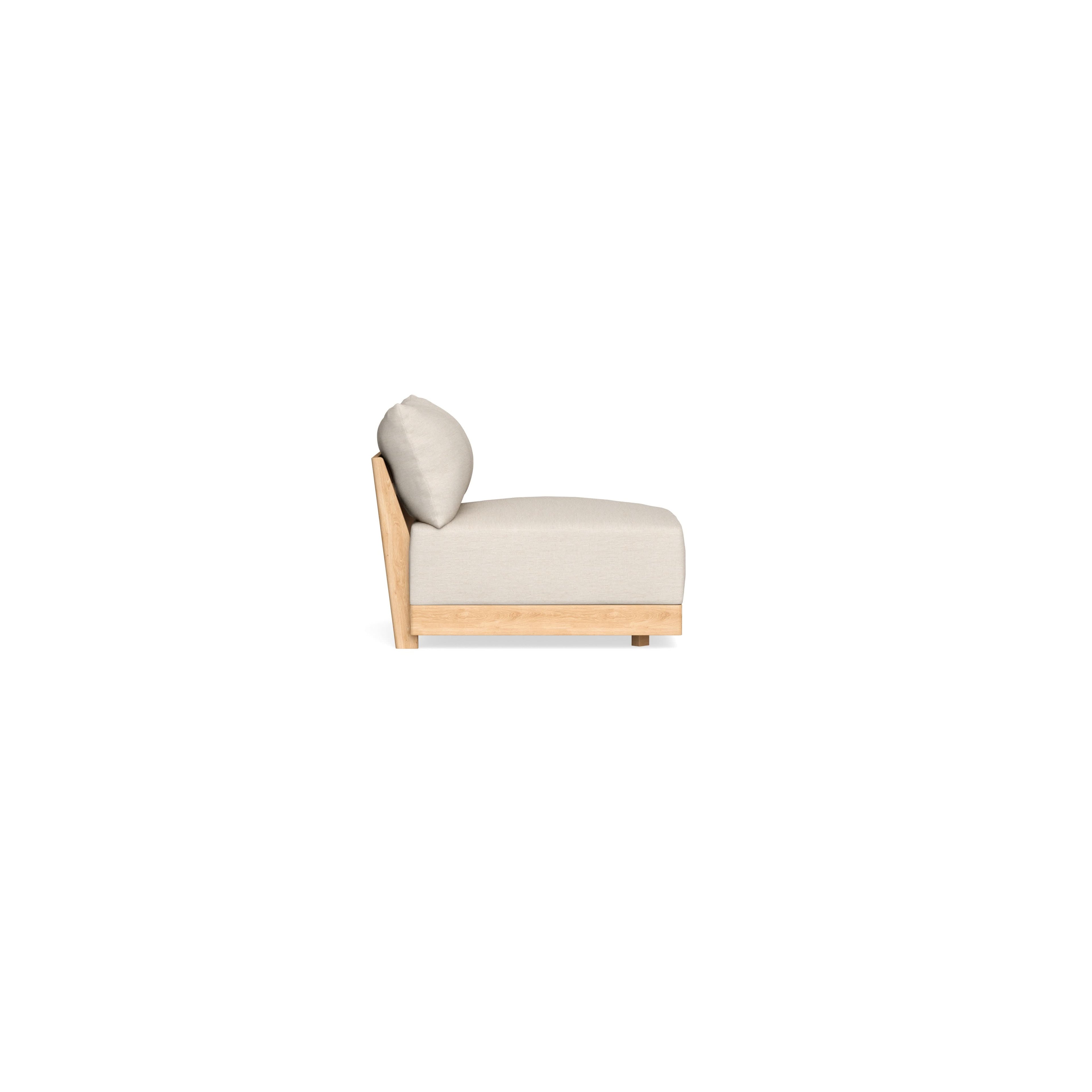 Slipcover Only - Modular Bondi Armless Chair in Seashell