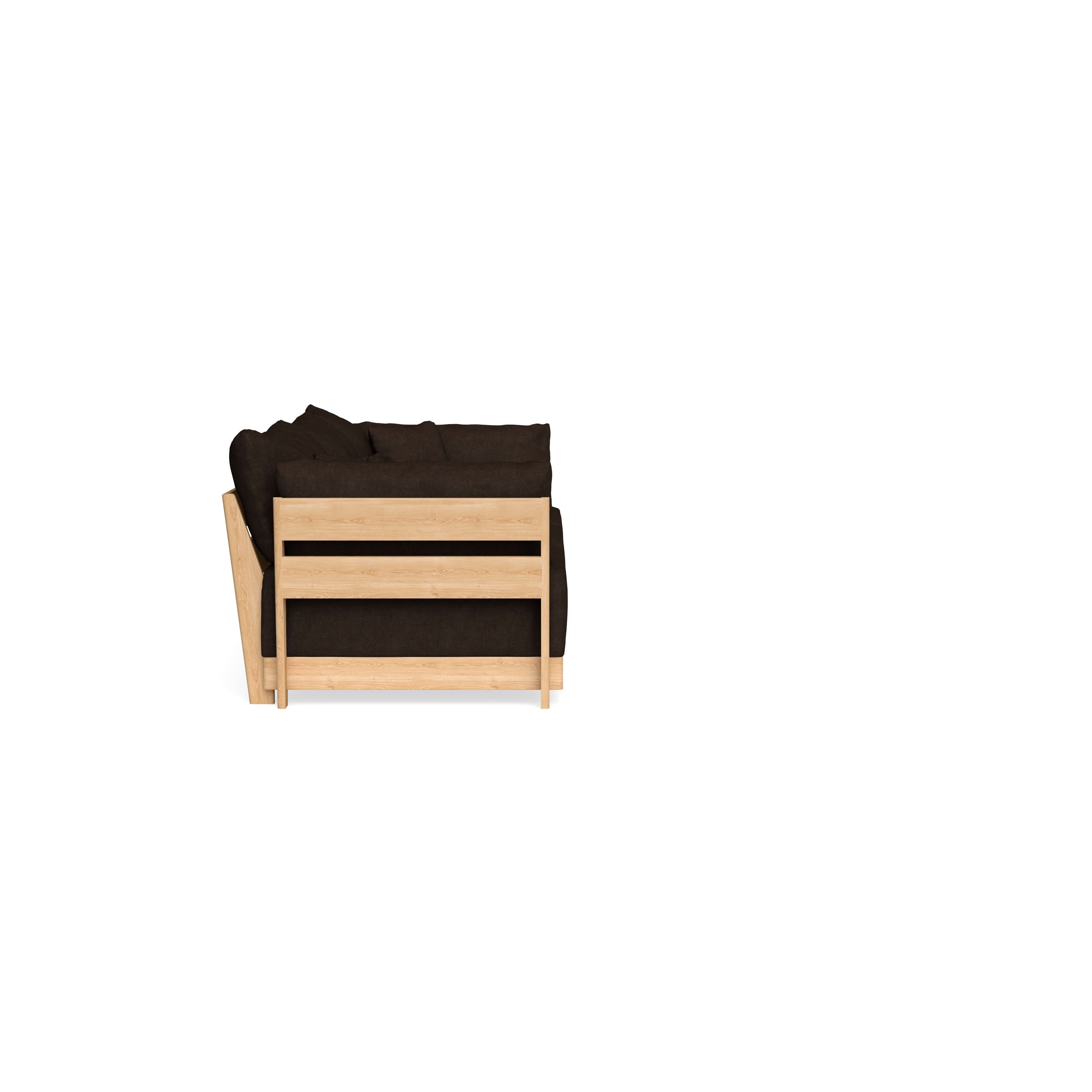 Slipcover Only - Modular Bondi 3-Seater Sofa in Espresso