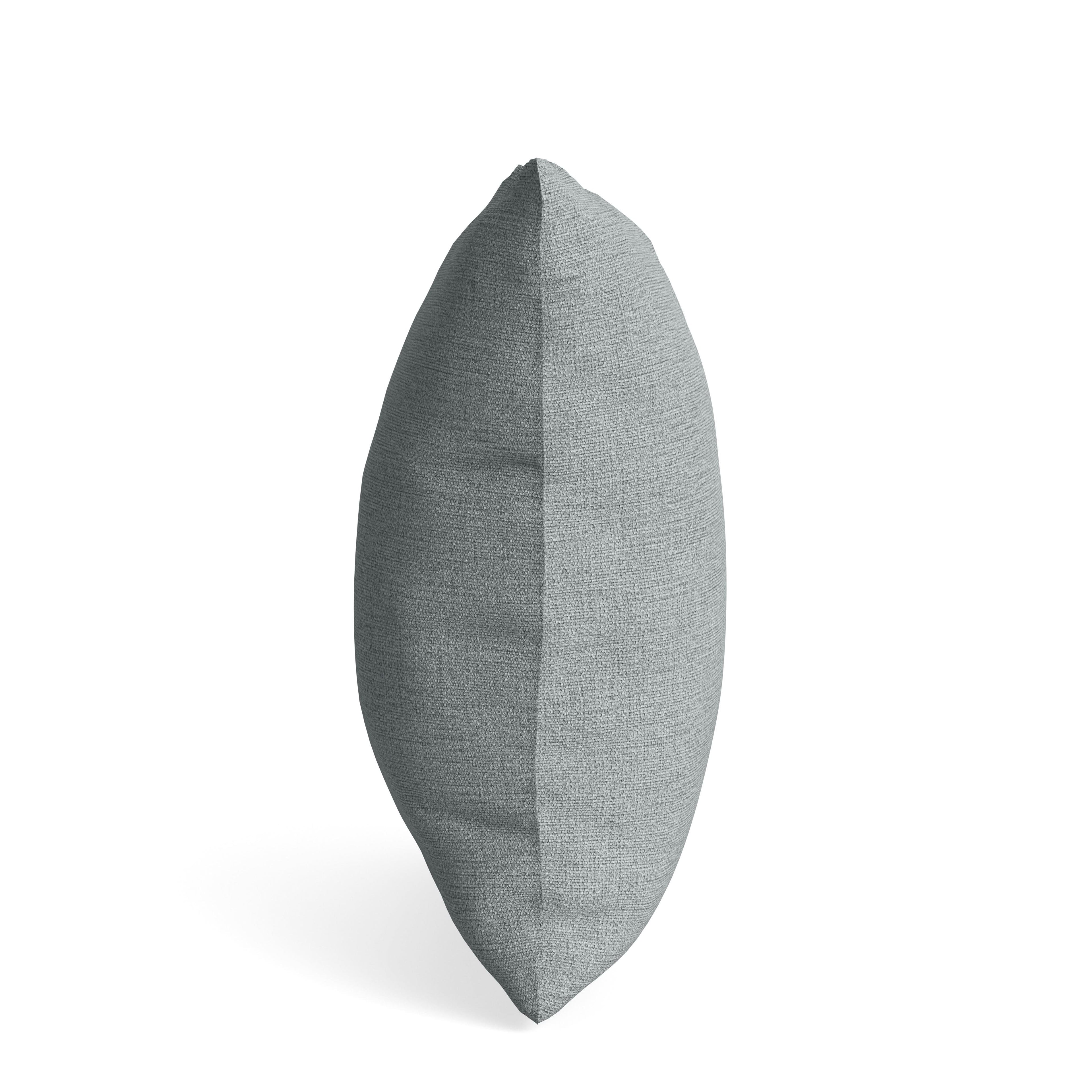 Square Accent Pillow 22 x 22 | Light Steel