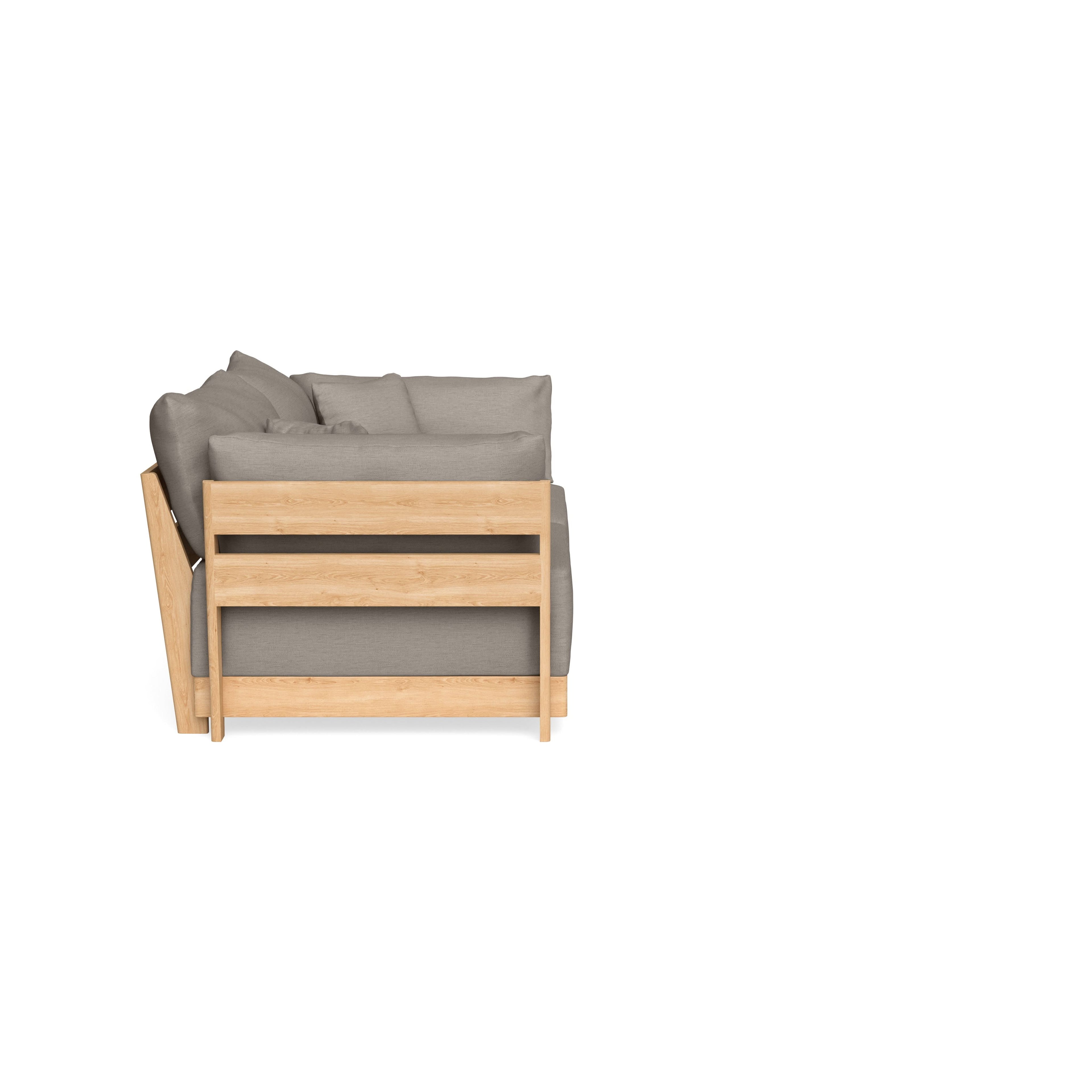 Slipcover Only - Modular Bondi 2-Seater Sofa in Cinder Gray
