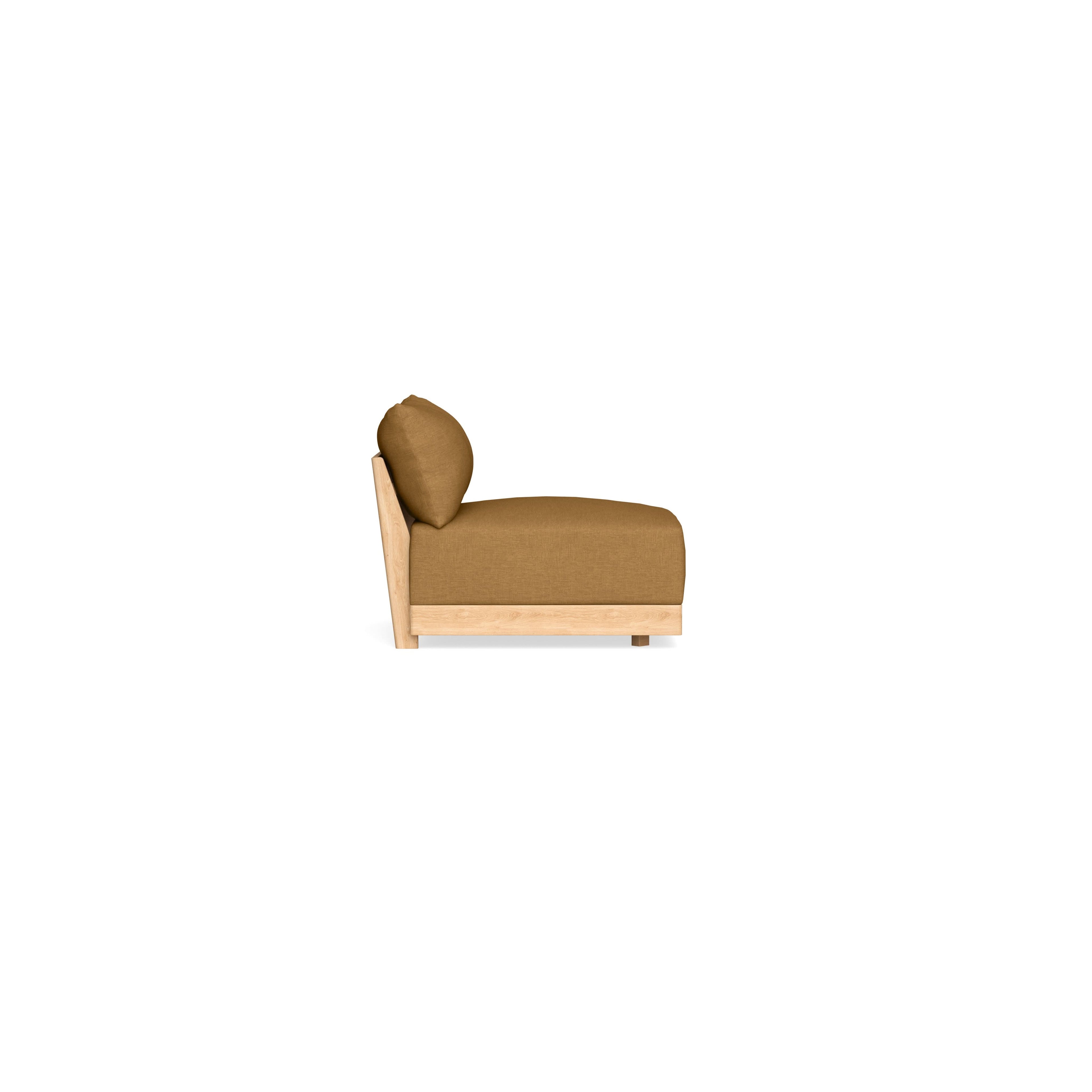 Slipcover Only - Modular Bondi Armless Chair in Dijon