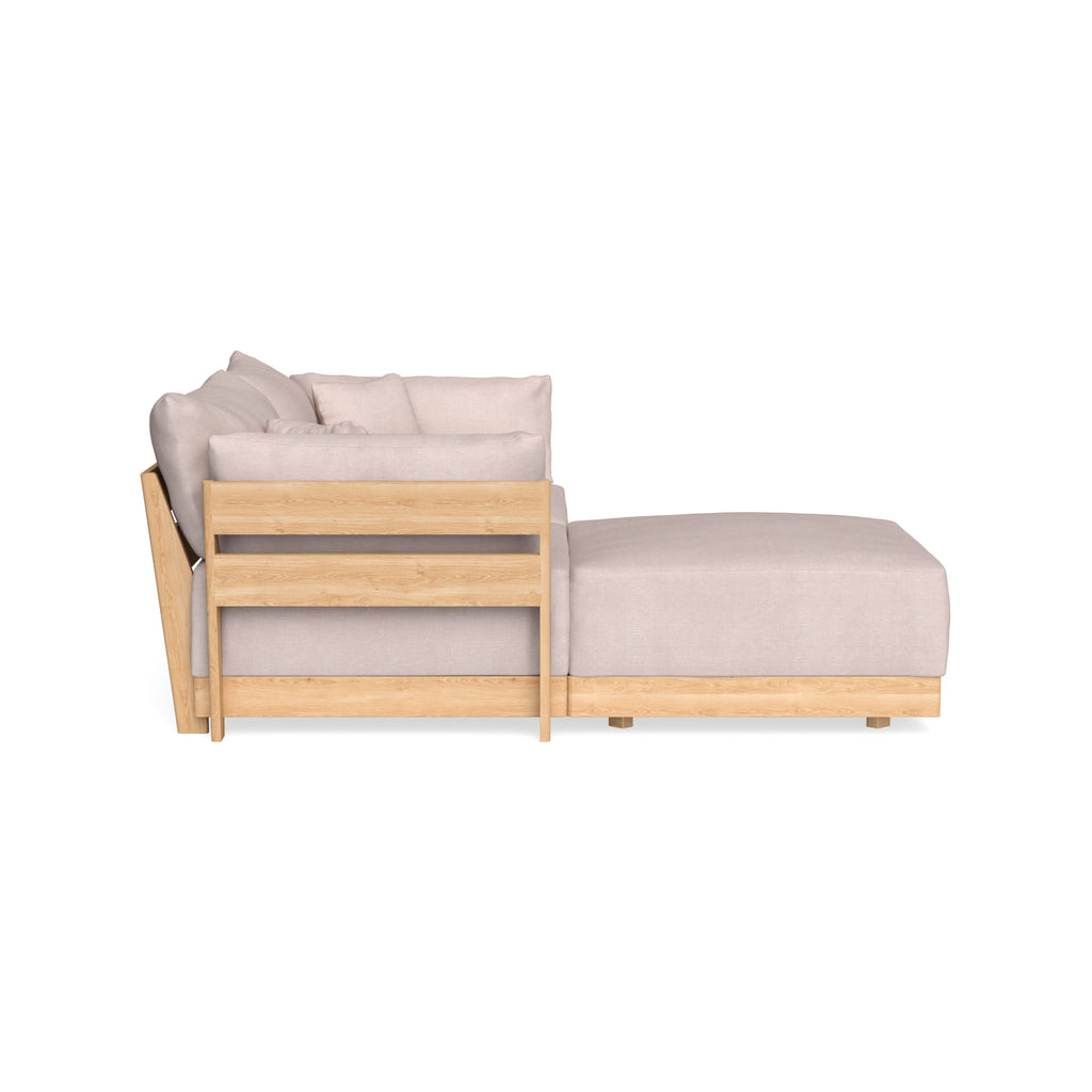 Slipcover Only - Modular Bondi 2-Seater Sectional in Blush