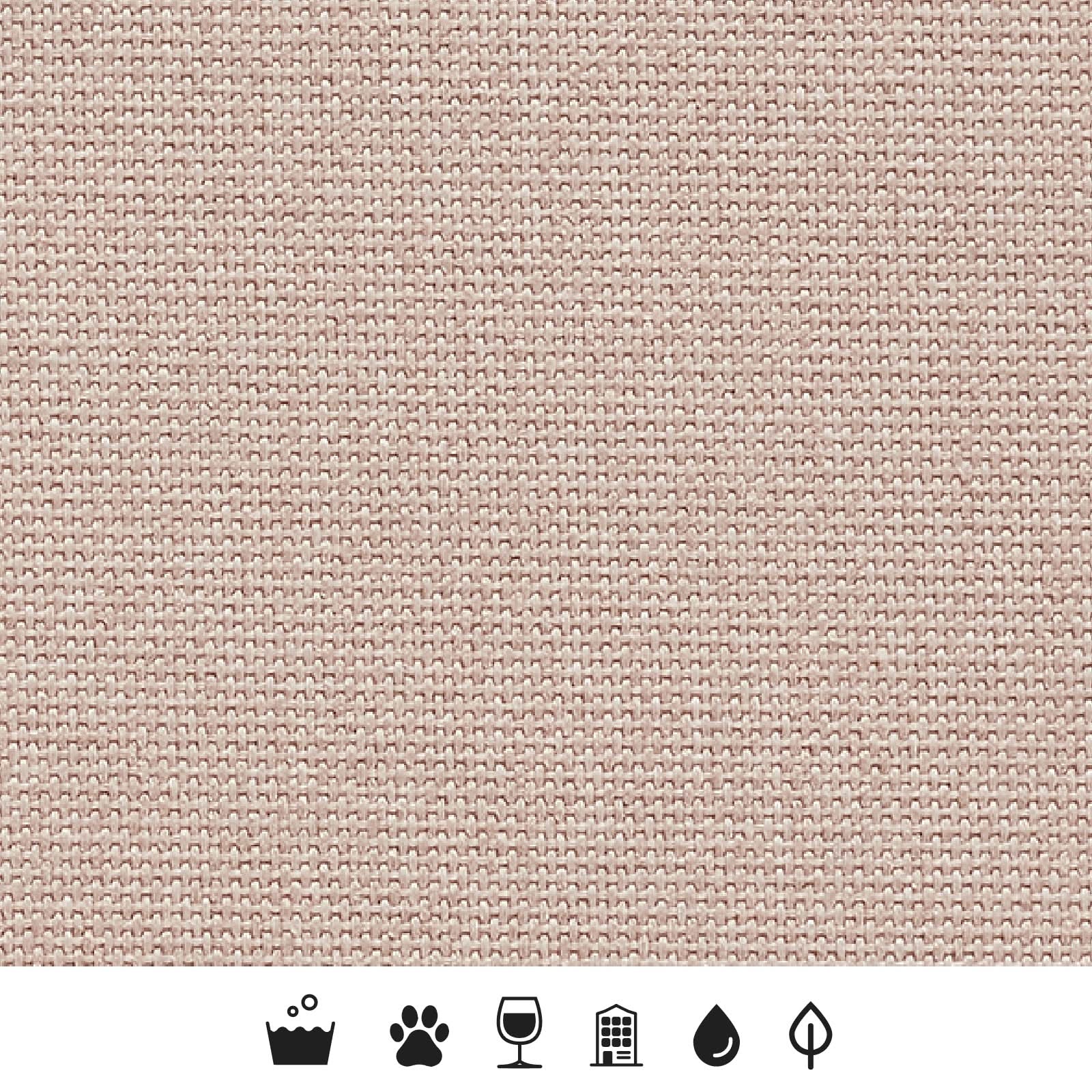Blush in Brindled Weave