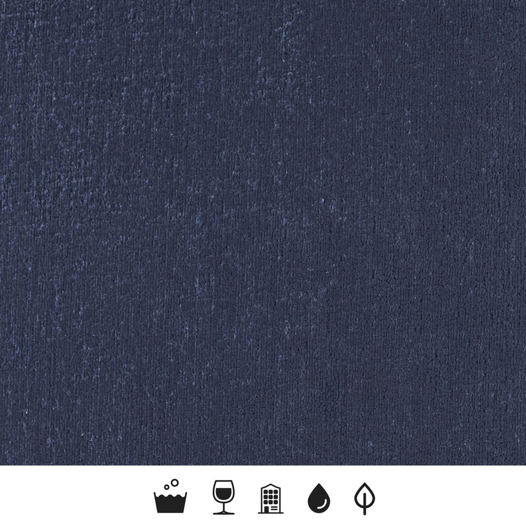 Oxford Blue in Vintage Velvet