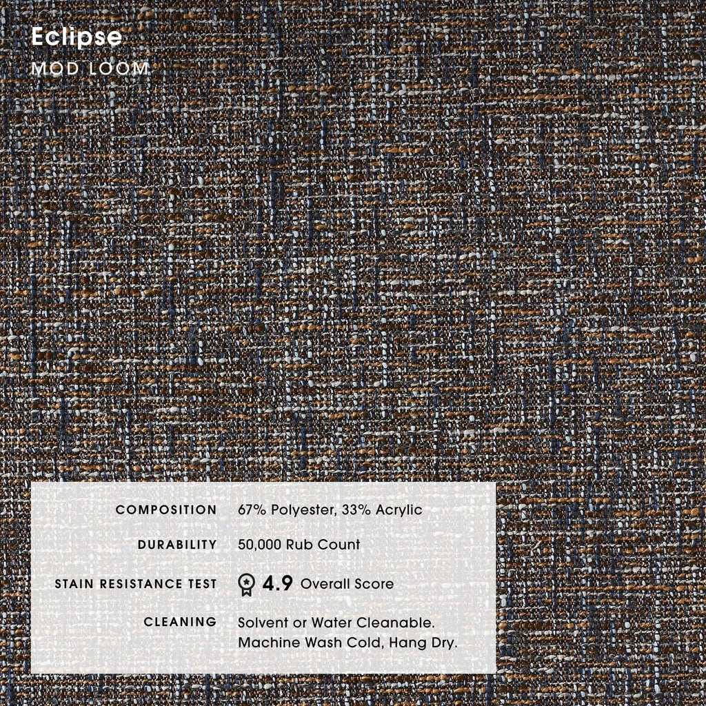 Modular Bondi Latte 3-Seater Daybed Sofa Sectional in Eclipse | Memory Foam Blend