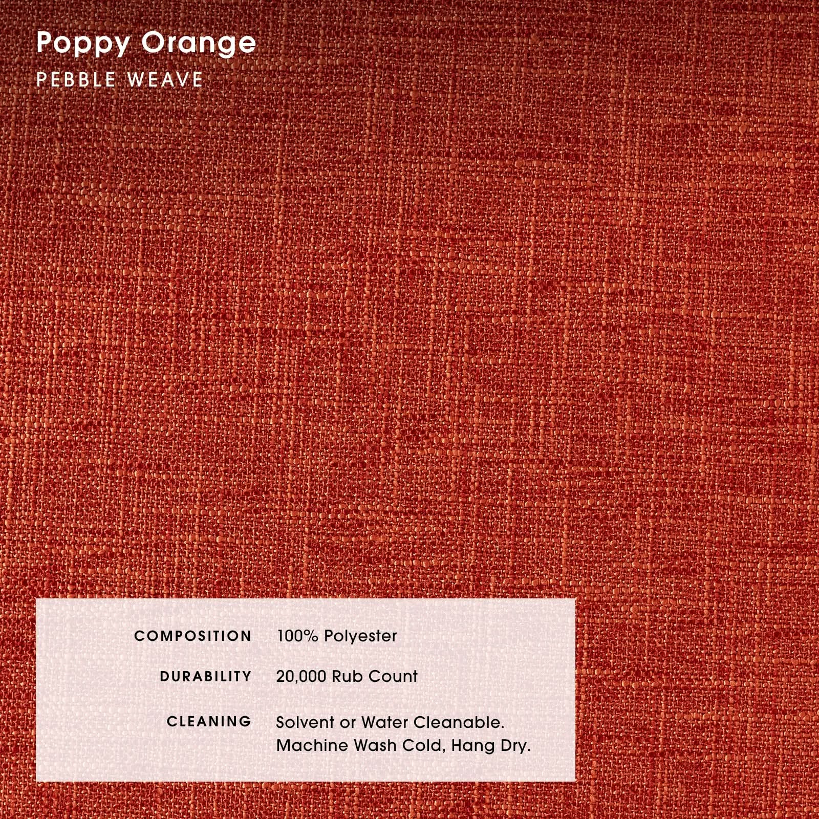 Modular Bondi Espresso 4-Seater Sectional in Poppy Orange | Memory Foam Blend